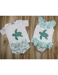 Conjunto Baño Niño Tortuga 307