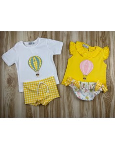 Conjunto Baño Niña Globo 325