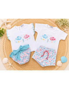 Conjunto Baño Niña Peces 10909