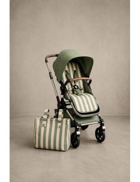 Colchoneta + Bolso Universal Rayas