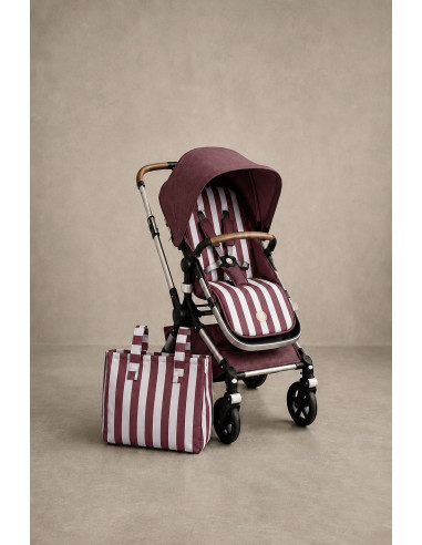 Colchoneta + Bolso Universal Rayas
