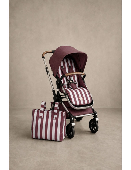 Colchoneta + Bolso Universal Rayas