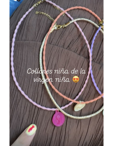 Collares Virgen Niña