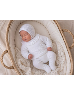 Conjunto Polaina Lana 26C2000 Blanco