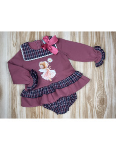 Conjunto Mariela Hada Burdeos