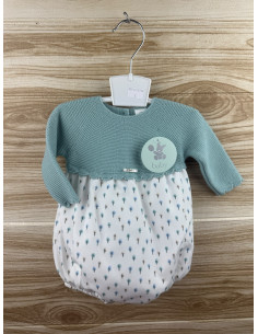 Pelele Lana 26P2706 Verde Empolvado