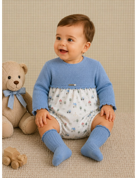Pelele Lana 26P2704 Azul
