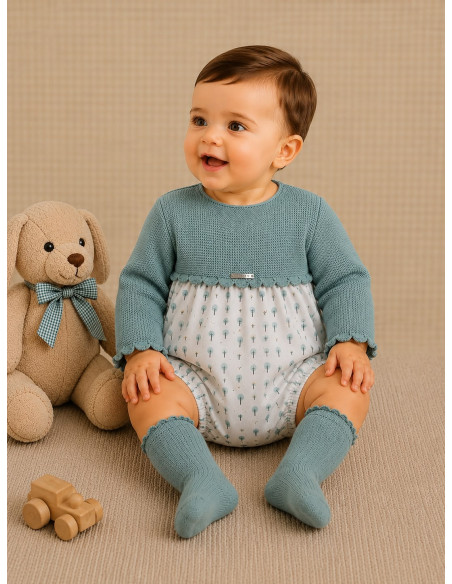 Pelele Lana 26P2706 Verde Empolvado