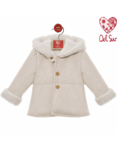 Abrigo Bebe Del Sur "Doble Faz" Art.3992 Beige