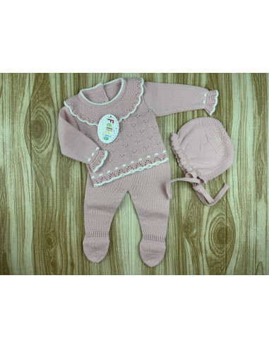 Conjunto Lana 9900 Maquillaje/Blanco