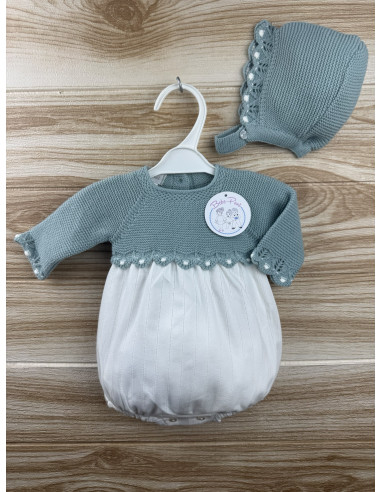 Pelele Lana 26444 Verde empolvado