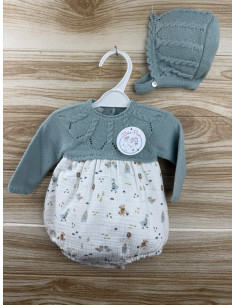 Pelele Lana Campo 26443 Verde