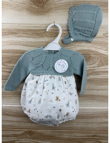 Pelele Lana Campo 26443 Verde