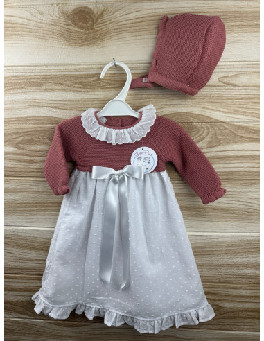 Faldon + Capota 26028 Blush (0-1M)