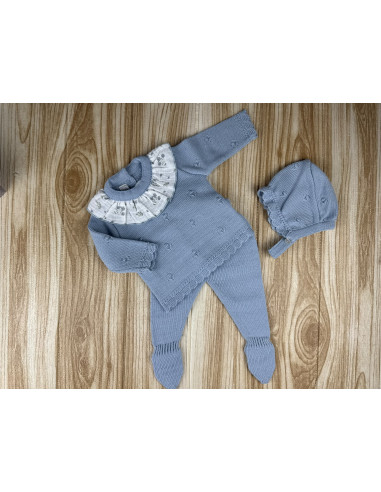 Conjunto Lana 26239 Azul