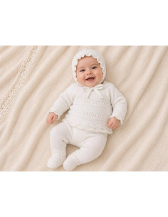 Conjunto Lana 9918 Blanco