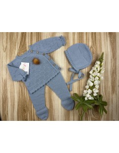 Conjunto Lana AF9914 Azul