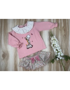 Conjunto Falda Braguita Jirafa 10733
