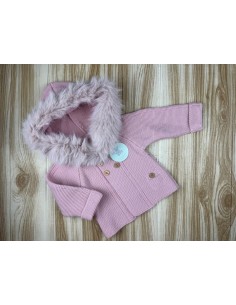 Abrigo Lana Pelos 26A5603 Maquillaje (Pelo Desmontable)
