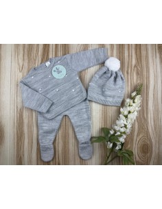 Conjunto Lana 26C2012 Gris