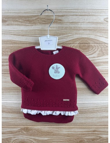 Conjunto Lana 26C2117 Burdeos