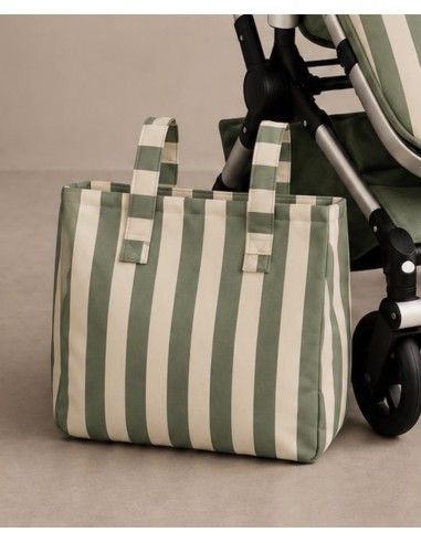 Bolso Carro Rayas Verde