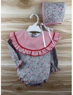 Pelele Cuello Rayas 27231