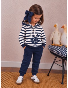 Chandal Niña Minnie Globos Marino 11061