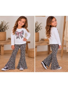 Conjunto Legging Lazo Animal Print