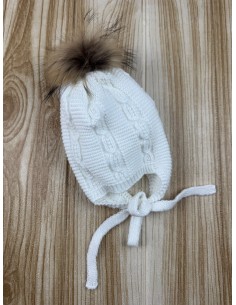 Gorro Lana C25748 Blanco