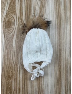 Gorro Lana C25748 Crudo