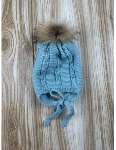 Gorro Lana C25748 Verde Empolvado