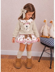 Conjunto Falda Braguita Koala 10761