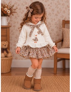 Conjunto Falda Braguita Patito 11056