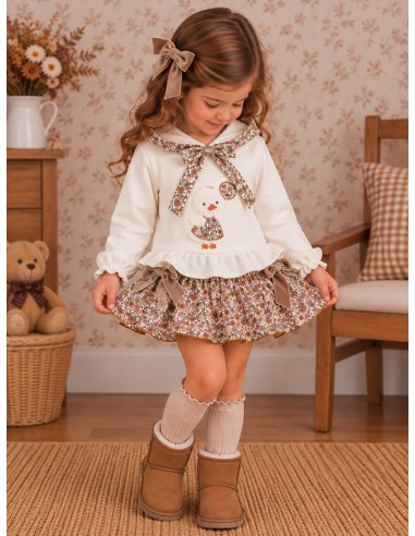 Conjunto Falda Braguita Patito 11056