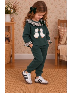 Chandal Niña Pato Verde 11050