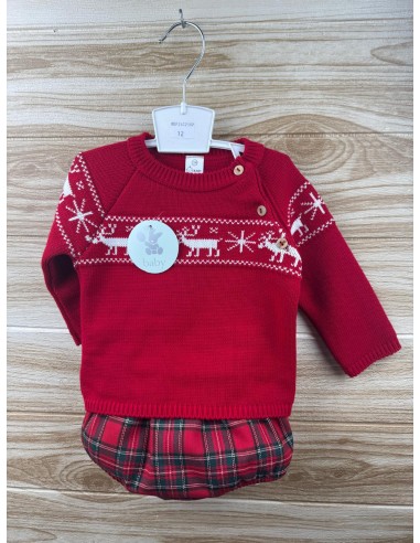 Conjunto Lana 26C2107 Rojo