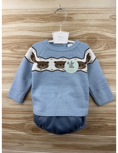 Conjunto Lana 26C2108 Azul