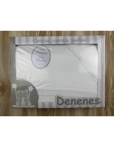Sabana Microlina Plumeti Cuna DM24002 Blanco