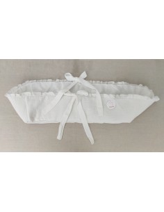 Cubrecapazo Acolchado Plumeti Blanco 656.1