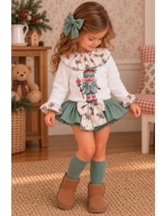 Conjunto Falda Braguita Cascanueces 11047