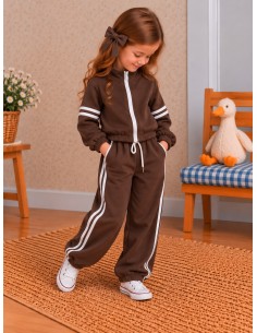 Chandal Camel Dos Rayas