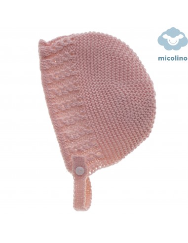 Capota Bebe Rosa Empolvado Art.8406