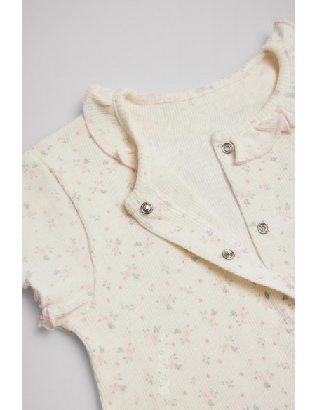 Pijama Corto Flores 25321