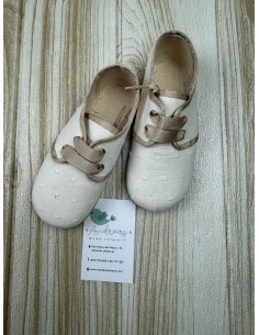 Zapato 920 Plumeti Beige/crudo
